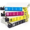 4 Cartucce Epson T0615 Multipack Nero + Colore compatibile per Epson STYLUS DX4250