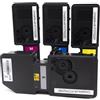 4 Toner Kyocera-Mita TK-5230-SERIE Multipack Nero + Colore compatibile