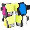 4 Toner Lexmark 71B2 Multipack Nero + Colore compatibile