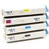 4 Toner Oki 4649060 Multipack Nero + Colore compatibile