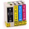 4 Cartucce Epson T1306 Multipack Nero + Colore compatibile per Epson STYLUS OFFICE BX535WD
