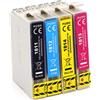 4 Cartucce Epson T1816 Multipack Nero + Colore compatibile per Epson EXPRESSION HOME XP-422