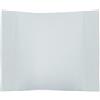 Bailet L003TO-BL07 Timeless Raso Pieghettato Federa di Cotone Blu/Grigio 65 x 65 cm