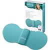 Beurer Em 55 Menstrual Relax+, Pad Elettrostimolatore Medicale Tens Contro i Dolori Mestruali e da Endometriosi, Funzione Calore, Batteria Ricaricabile, Superficie Più Ampia, Colore Turchese