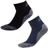 Mc Kinley Unisex Flo Quarter Calzini Black 39/41