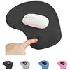 SHESHY Mousepad Poggiapolsi,Tappetino per Mouse,Gaming Mouse Pad con poggiapolsi - Con Comodo Supporto in Gel per Polso - Base in Gomma Antiscivolo，Ergonomico