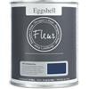 FLEUR DESIGNER'S PAINT | EGGSHELL Smalto Multisuperficie Satinato, Senza Carteggiare, 750 ml, F66 Trendsetter Blue, a Base Acqua, Lavabile, Altissima Resistenza, Interno - Esterno, Pareti - Mobili