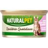 Naturalpet Equilibrio Quotidiano Cat Adult Mousse con Tonno e gamberetti 85 gr