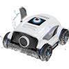 WYBOT Robot per piscina, aspirapolvere a batteria con double motore (bianco grigio)