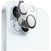 elago [2 Pezzi Vetro Temperato + Protezione Fotocamera Compatibile con iPhone 15 e iPhone 15 Plus - Durezza Superficiale 9H, Anti-Impronte, Infrangibile, Protezione dai Graffi, Senza Bolle