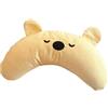 Cremlank Cuscino per cani e gatti, simpatico cuscino a forma di orso, cuscino a forma di U per migliorare la protezione cervicale dell'animale domestico, rimovibile, lavabile in lavatrice, giocattolo