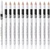 12PCS Erinde Matita per eyeliner bianca Matita per eyeliner morbida per  evidenziatore, Stick illuminante per occhi sdraiato, Matita per ombretti  impermeabile ipoallergenica, Trucco per eyeliner : : Bellezza