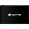 Transcend Multi-Card Reader RDF8 - Lettore di schede (MS, CF, SDHC, MS Micro, microSDHC, SDXC, SDHC UHS-I, SDXC UHS-I, MS XC) - SuperSpeed USB 3.0