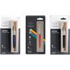 Parker Penna a sfera Parker Jotter Standard CT Chrome Trim (rosso, nero e blu) - Set...