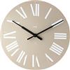 Alessi Wall Clock Aleesi 12 G Firenze Orologio da Parete, ABS, Grigio/Bianco