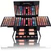 Pure Vie 180 Colori Palette Ombretti Cosmetico Tavolozza per Trucco Occhi con Correttore Blush e Lucidalabbra - Adattabile a Uso Professionale che Privato #236