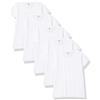 Fruit of the Loom Lady-Fit Valueweight Tee, 5 Pack T-Shirt, Bianco (White 30), XL (Pacco da 5) Donna
