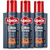 Alpecin Coffein Shampoo C1 3 x 250 ml | Shampoo contro diradamento capelli | Shampoo anticaduta uomo | Alpecin Coffein Shampoo contro la caduta ereditaria dei capelli | Rinforza le radici dei capelli
