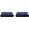 Intex 68672, Cuscino Camping Unisex Adulto, Blu, 43 cm x 28 cm x 9 cm (Confezione da 2)
