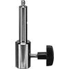 Manfrotto 016 Accessorio Serie Adapter da 16 mm, 5/8 Femmina ad Attacco Filettato 1/4, con Serraggio Regolabile, per Controlli Luce Broncolor, in Acciaio Zincato, Argento