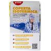 PVS Coperta isotermica anti caldo -lato argento- e anti freddo -lato oro- - 63 g PVS 210x160 cm -