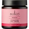 Sukin Rose Hip Hydrating Day Cream 120ml Natural Face Moisturiser by Sukin