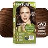 NATURTINT Biobased, colorazione permanente senza ammoniaca, 100% copertura di capelli grigi, tintura per capelli, ingredienti naturali, colore intenso, naturale e durevole, 5 WB marrone rame, 170 ml