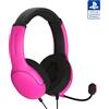 PDP PS5 AIRLITE Wired Headset Nebula Pink