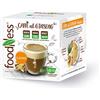 FoodNess - Capsula Caffè al ginseng classico compatibile con sistema Lavazza A Modo Mio senza glutine, lattosio e zuccheri aggiunti(6 box Tot. 60 capsule)