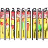 YCZCHE14 Pose Di Pesca 9 Pezzi Bobber Pesca Carpa Galleggiante Colorato Pesca Set Con Filo a Piombo, Lenza e Gancio (5#, 7#, 9#) Per Pesci Grossi, Trote, Anguille, Lucioperca Ideale Per Laghi, Fiumi, Ruscelli