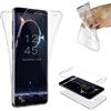 COPHONE Custodia per Samsung Galaxy S9 PLUS 360°Full Body Cover Trasparente Silicone Case Molle di TPU Trasparente Sottile Protezione per Galaxy S9 PLUS