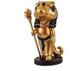 DRW Sobek - Figura per bambini Dio Egiziano in resina dipinta a mano, 6 x 3 x 15 cm