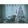 Ciao Tenda Luminosa 10 Stringhe 300 microled con Giochi Luce Uso Interno/Esterno, Bianco Freddo, 3 mt