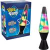 Party town Lampada Lava Nero - Lava Lamp | Lavalamp | Lampada Da Scrivania 38 Cm | Abat Jour Da Comodino | Lampade Da Comodino | Decorazioni Casa | Lampade Notturna Per Bambini | Regali Originali