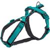 TRIXIE Premium Imbracatura Trekking Blu Cielo/Grigio - Cielo/Grigio, S-M
