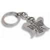 GreenFord Bomboniere Prima Comunione Ciondolo Sacro Angelo con Preghiera Angelo di Dio Kit 10 PZ G175 (Portachiave)