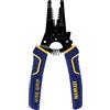 IRWIN 2078316 Pinza spelafili Vise-Grip, Giallo|Grigio|Blu|Nero, 15,2 cm