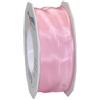 PRÄSENT C.E. Pattberg Präsent - Nastro taffettà Rinforzato, Modello Lyon, 40 mm x 25 m, Colore: Rosa
