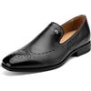 MEIJIANA Mocassini Uomo Scarpe Uomo Estive Mocassini Uomo Eleganti Comfort Slip On Scarpe, nero-03, 43 EU (10 UK)