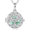 EUDORA Harmony Ball EUDORA Collana per Gravidanza con Palla dell'Armonia per Donne, Ciondolo Chiamante con Albero Della Vita Abgel Campanello Musicale Palla del Messico Regalo di Gioielli per La Futura Mamma, 45 + 30