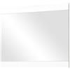 GERMANIA DIE MÖBELMACHER Mirror Specchio, Legno, Bianco, 96x4x76 cm