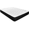 mattfy - Materasso viscoelastico reversibile Kloe 90 x 180, Fermezza e comfort, Lato inverno/estate, Altezza 20 cm