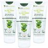 PraNaturals Gel di Aloe Vera 3x200 ml - Gel Lenitivo, Idratante e Nutriente | Idrata la Pelle Secca e Danneggiata, Facile da Assorbire, Non Grasso e Non Oleoso