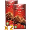 Cote D'Or Belgian Milk Chocolate Bar Xl 7.05 Ounce- Pack 2 X 200 G