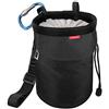 MoKo Borsa in magnesio per arrampicata, sacchetto di gesso con cintura regolabile e tasca posteriore con cerniera, polvere di magnesio per sollevamento pesi/ginnastica/alpinismo
