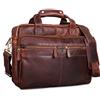 STILORD 'Explorer' Borsa da lavoro Porta documenti grande in pelle a tracolla per PC Uomo Donna stile vintage per insegnante ufficio, Colore:cognac marrone scuro