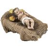 DRW Figura di Gesù Sdraiato su una culla umile 5x5x14 cm