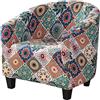 uyeoco Copripoltrona 1 Posto Elasticizato,Fodere Copripoltrona Universale,Copripoltrona da Cocktail Chesterfield Rimovibile Lavabile Antiscivolo per Bancone Soggiorno Tullsta (Color : #39)