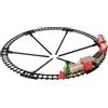 KAEMINGK Pista Treno in Plastica Per Albero con Luce LED Fissa
