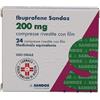 SANDOZ Ibuprofene 200 mg - analgesico antinfiammatorio 24 compresse rivestite
